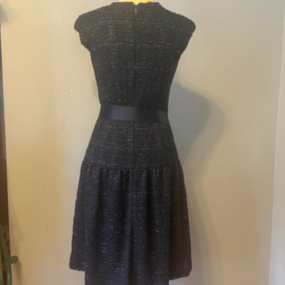 Black Carolina Herrera Cocktail Dress 6 - Picture 2 of 4